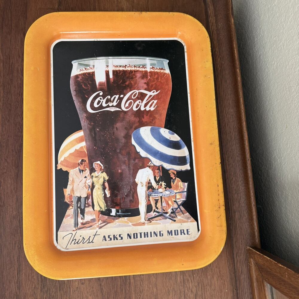 Coca Cola Thirst Asks Nothing More Tray